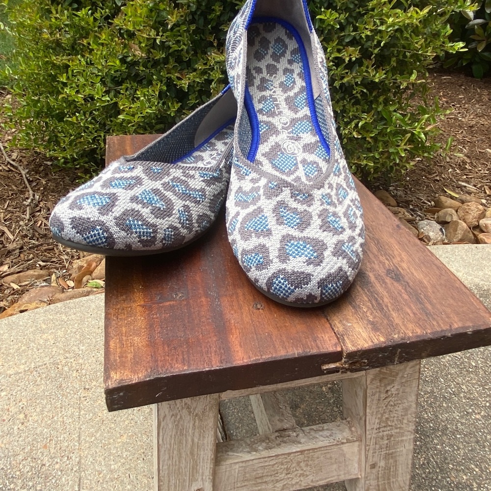 Rothy’s Retired Leopard Print Flats 8.5